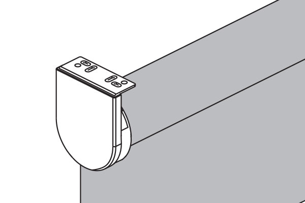 Open roll headrail